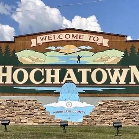 Hickory Bear - Cabin Surrounded By Pines, Sleeps 10, Hot Tub, Fire Pit, Arcade, Foosball Table & Deck Slide Broken Bow Ngoại thất bức ảnh